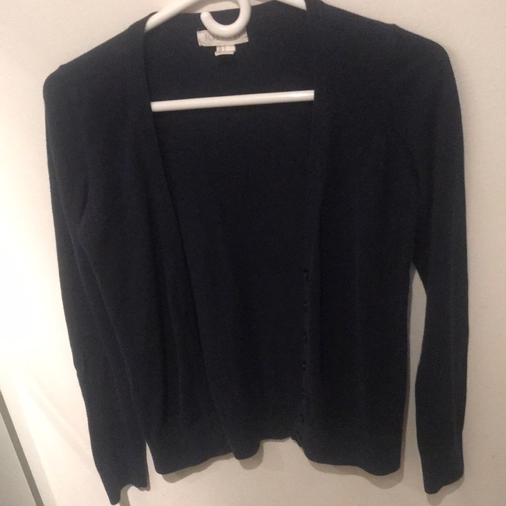 Forever 21 Cute Full Button Up Thin Sweater